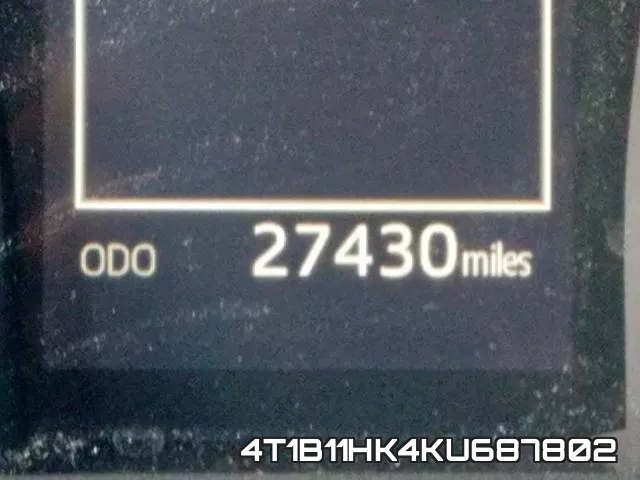 4T1B11HK4KU687802 фото 9