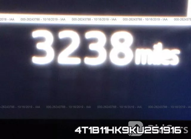 4T1B11HK9KU251916 фото 8