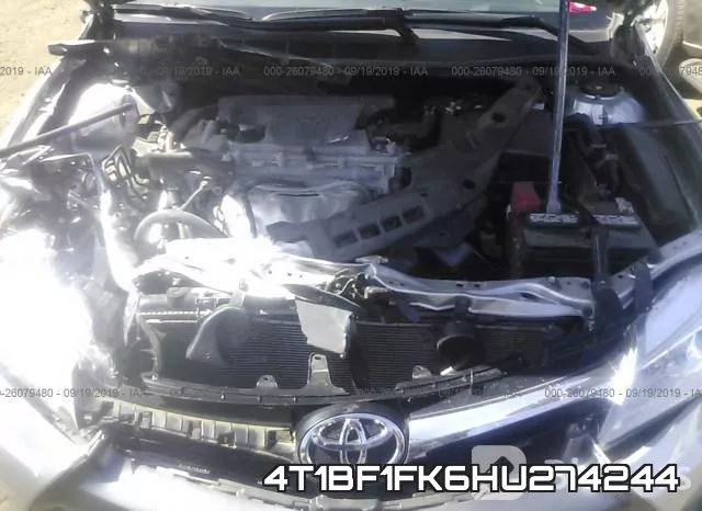 4T1BF1FK6HU274244 фото 2
