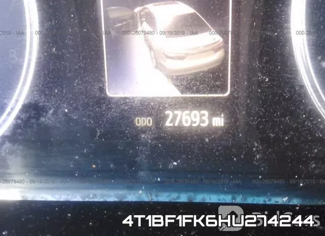 4T1BF1FK6HU274244 фото 8