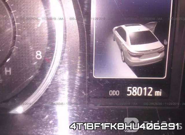 4T1BF1FK8HU406291 фото 8