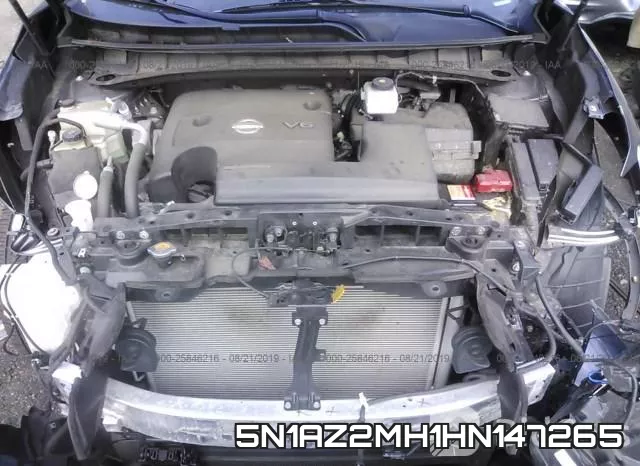 5N1AZ2MH1HN147265 фото 2