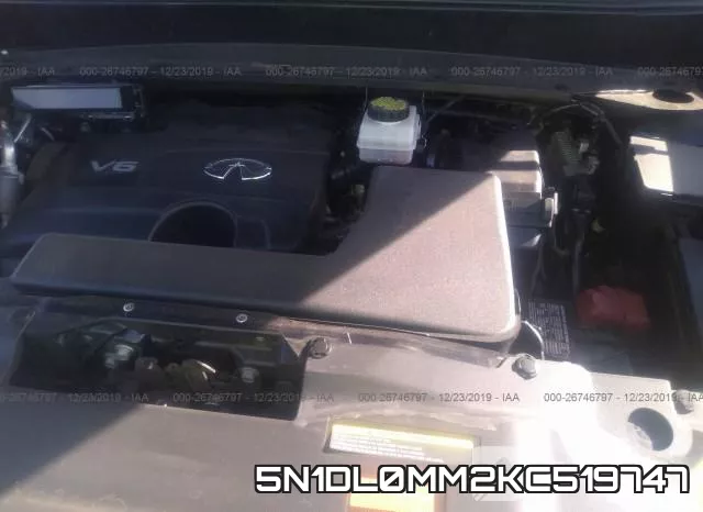 5N1DL0MM2KC519747 фото 2