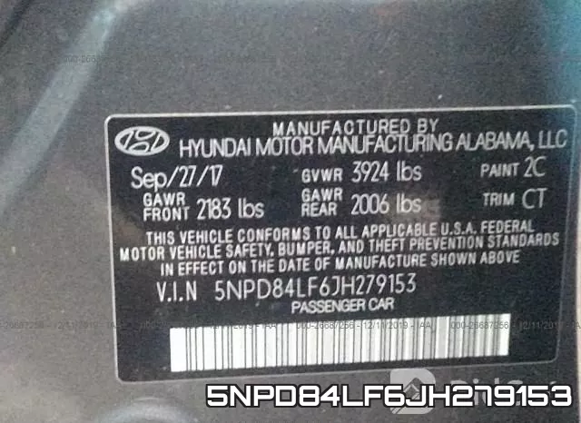 5NPD84LF6JH279153 фото 10
