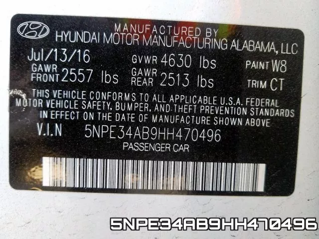 5NPE34AB9HH470496 фото 2