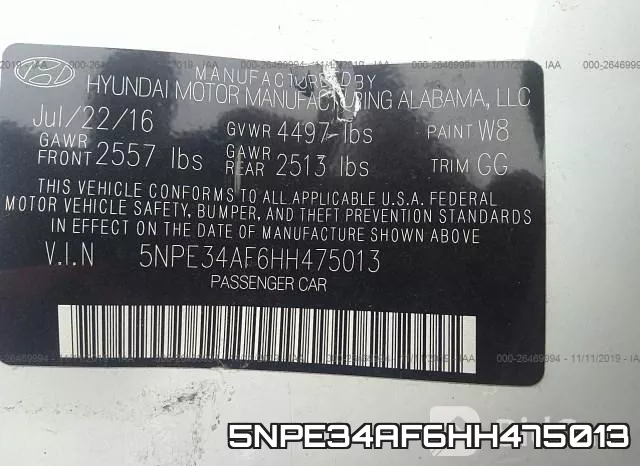 5NPE34AF6HH475013 фото 10
