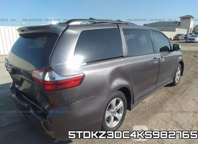 5TDKZ3DC4KS982765 фото 5