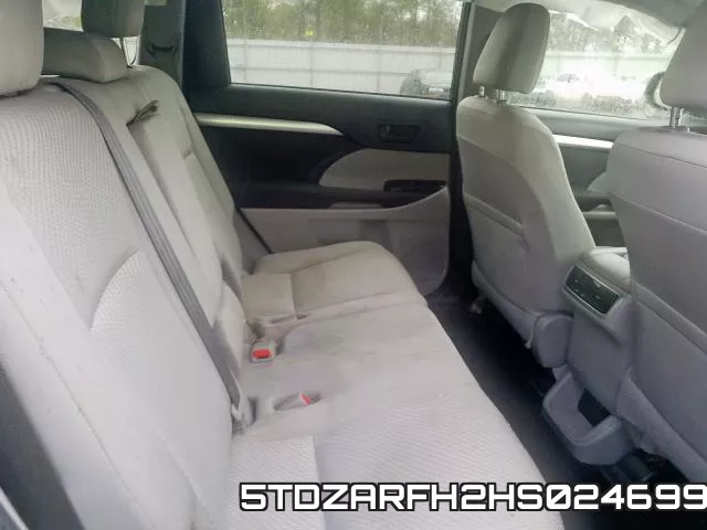 5TDZARFH2HS024699 фото 7