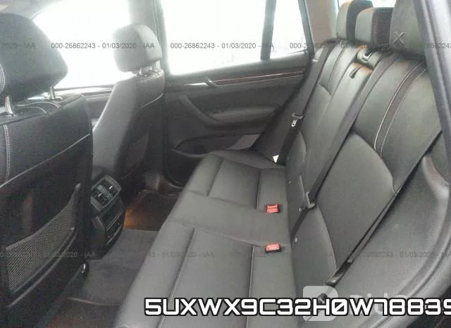 5UXWX9C32H0W78839 фото 9