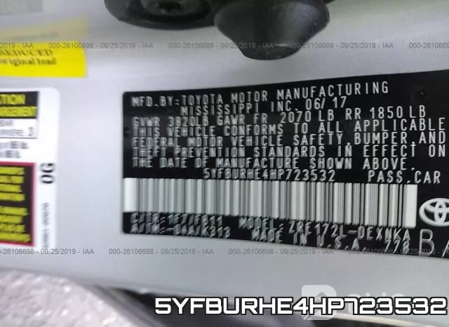 5YFBURHE4HP723532 фото 10