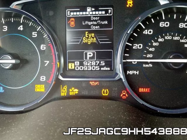 JF2SJAGC9HH543888 фото 9