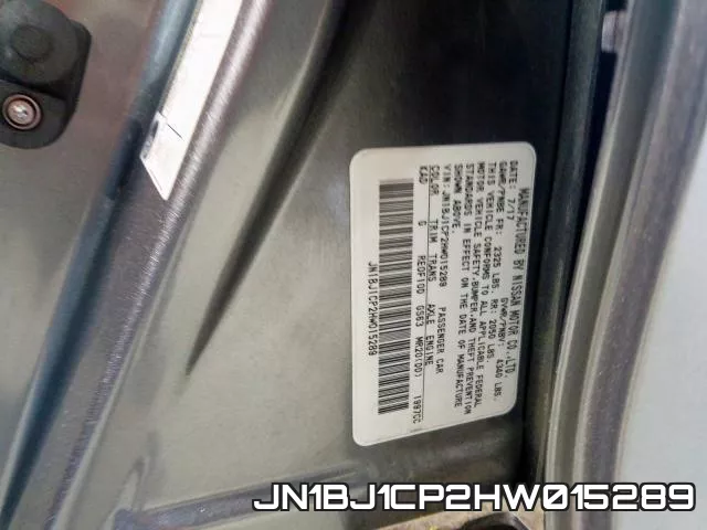 JN1BJ1CP2HW015289 фото 2