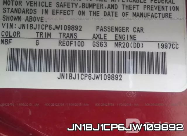JN1BJ1CP6JW109892 фото 10
