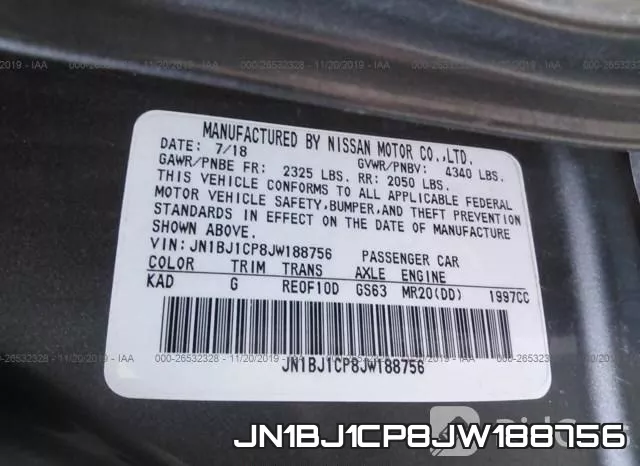 JN1BJ1CP8JW188756 фото 10