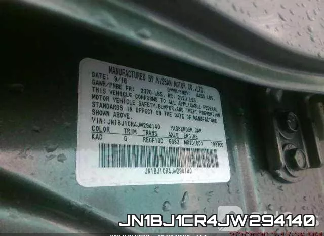 JN1BJ1CR4JW294140 фото 10