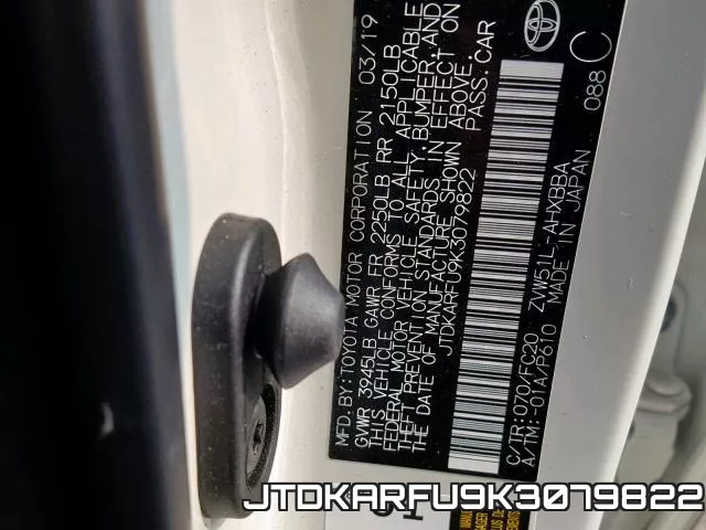 JTDKARFU9K3079822 фото 2