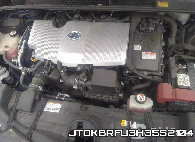 JTDKBRFU3H3552104 фото 2
