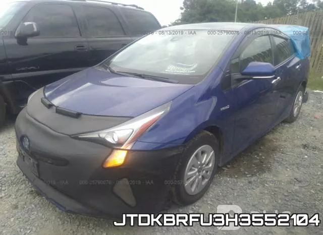JTDKBRFU3H3552104 фото 3