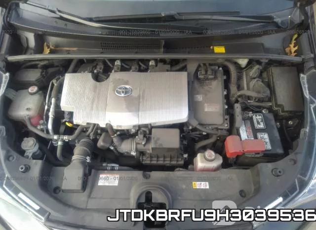 JTDKBRFU9H3039536 фото 2