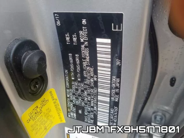 JTJBM7FX9H5177801 фото 2