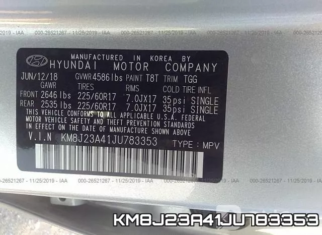 KM8J23A41JU783353 фото 10