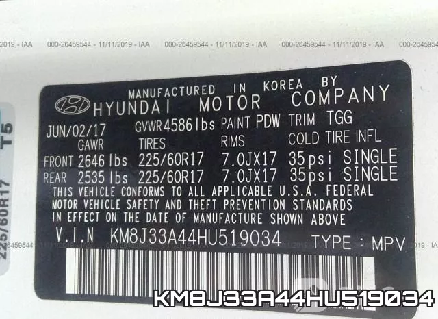 KM8J33A44HU519034 фото 10