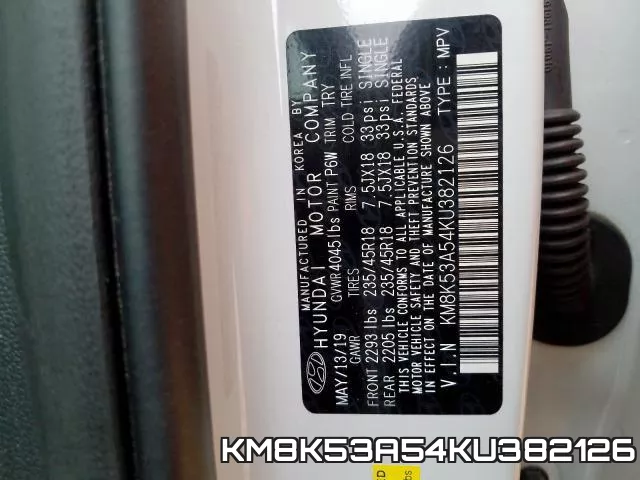 KM8K53A54KU382126 фото 2