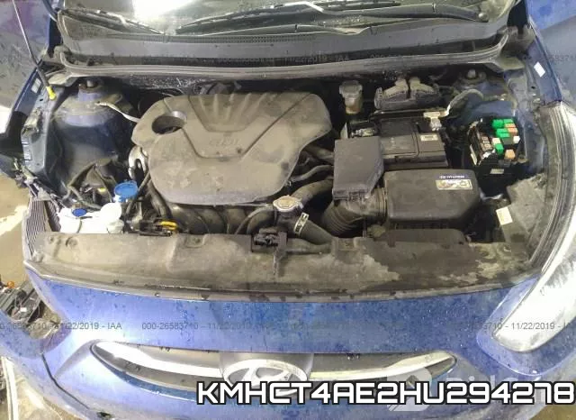 KMHCT4AE2HU294278 фото 2