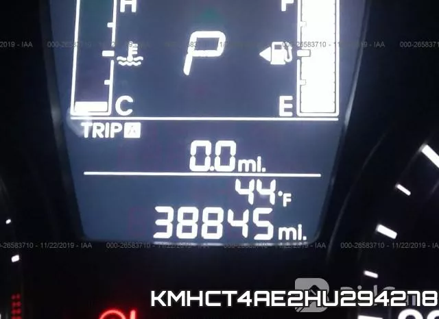 KMHCT4AE2HU294278 фото 8