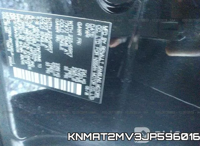 KNMAT2MV3JP596016 фото 10