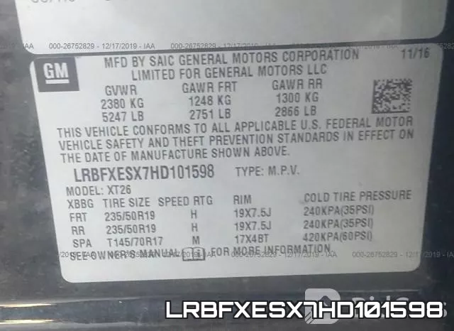 LRBFXESX7HD101598 фото 10