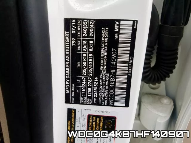 WDC0G4KB7HF140907 фото 2