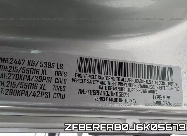 ZFBERFAB0J6K05673 фото 10