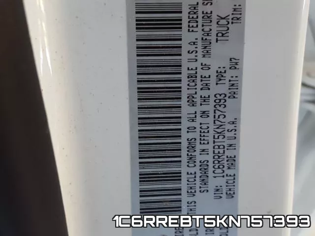 1C6RREBT5KN757393 фото 2