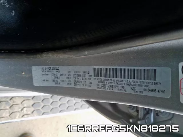 1C6RRFFG5KN818275 фото 2
