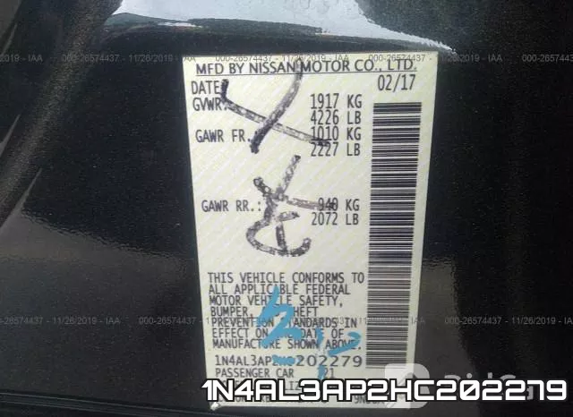 1N4AL3AP2HC202279 фото 10