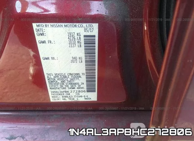 1N4AL3AP8HC272806 фото 10