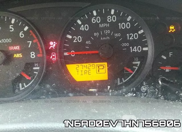 1N6AD0EV7HN756806 фото 8