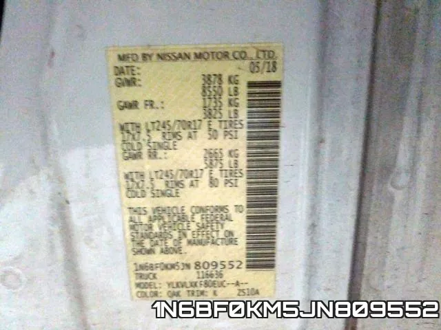 1N6BF0KM5JN809552 фото 2