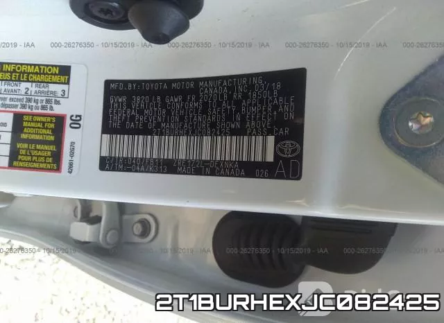 2T1BURHEXJC082425 фото 10