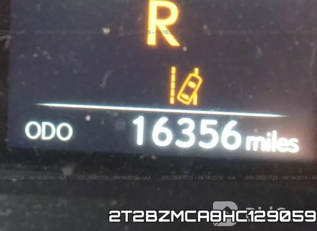 2T2BZMCA8HC129059 фото 8