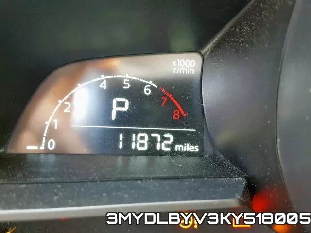 3MYDLBYV3KY518005 фото 9