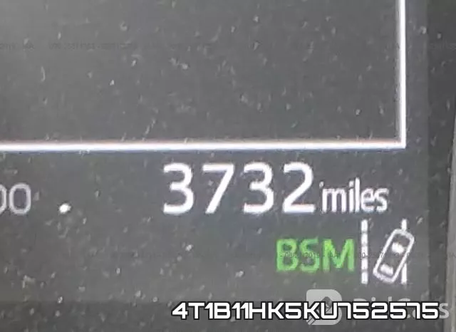 4T1B11HK5KU752575 фото 8