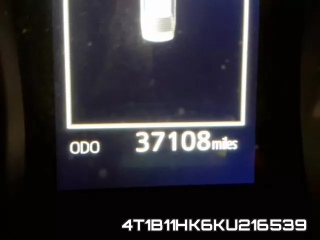 4T1B11HK6KU216539 фото 9