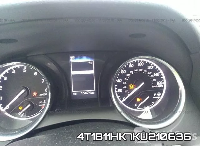 4T1B11HK7KU210636 фото 8