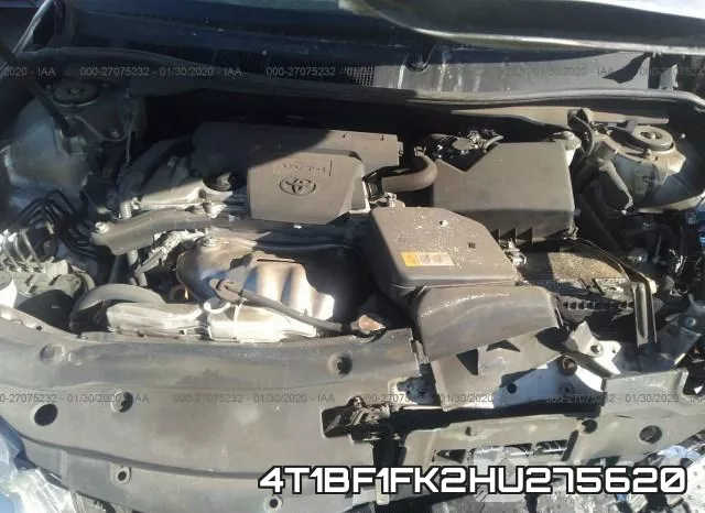 4T1BF1FK2HU275620 фото 2