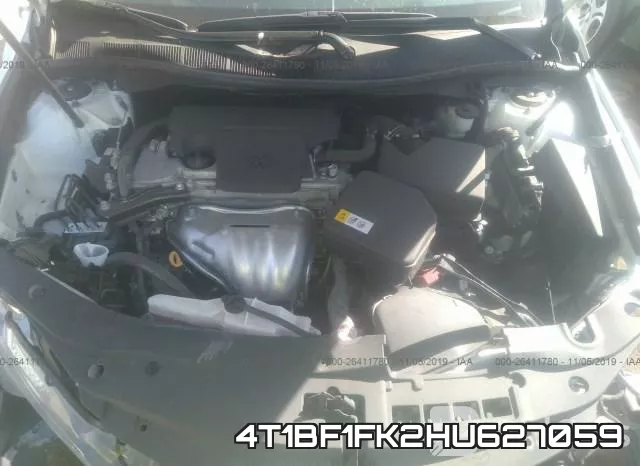 4T1BF1FK2HU627059 фото 2