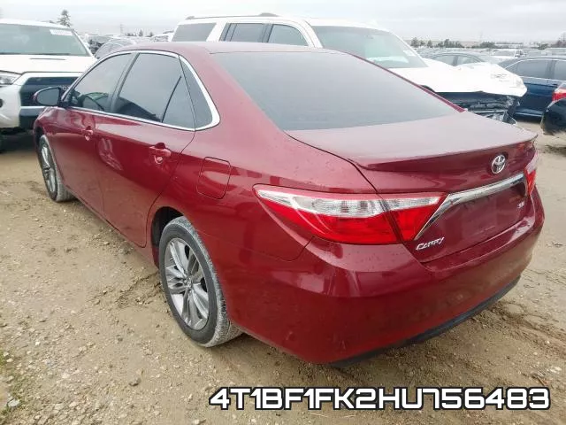 4T1BF1FK2HU756483 фото 4