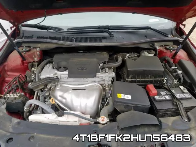 4T1BF1FK2HU756483 фото 8