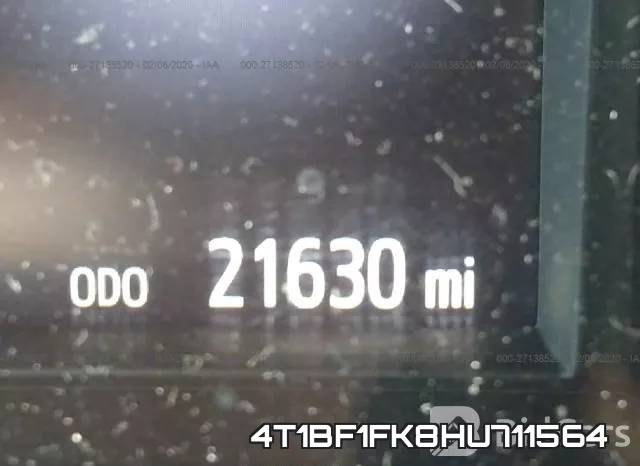 4T1BF1FK8HU711564 фото 8
